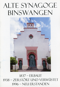 Storr Helmut - Alte Synagoge Binswangen