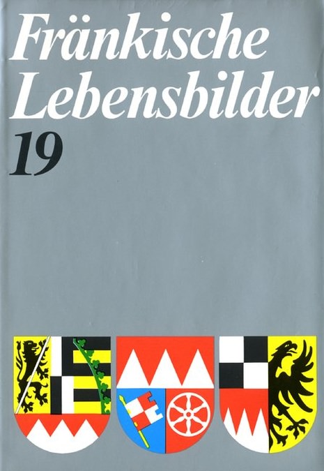Schneider Erich - Fränkische Lebensbilder Band 19
