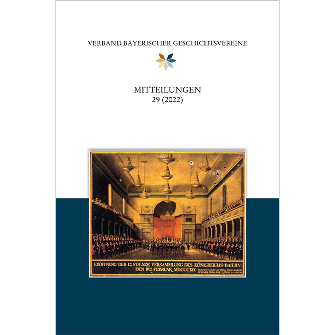 Schäfer, Bernhard - Mitteilungen des Verbandes bayerischer Geschichtsvereine 29 (2022)
