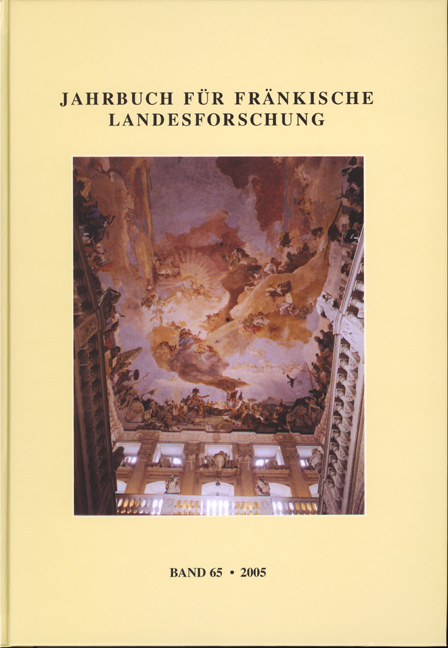  - Jahrbuch für fränkische Landesforschung