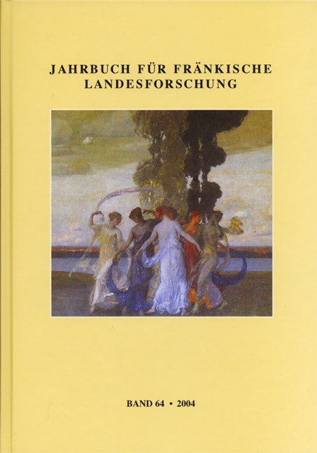  - Jahrbuch für fränkische Landesforschung