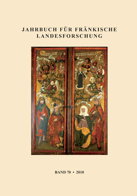  - Jahrbuch für fränkische Landesforschung