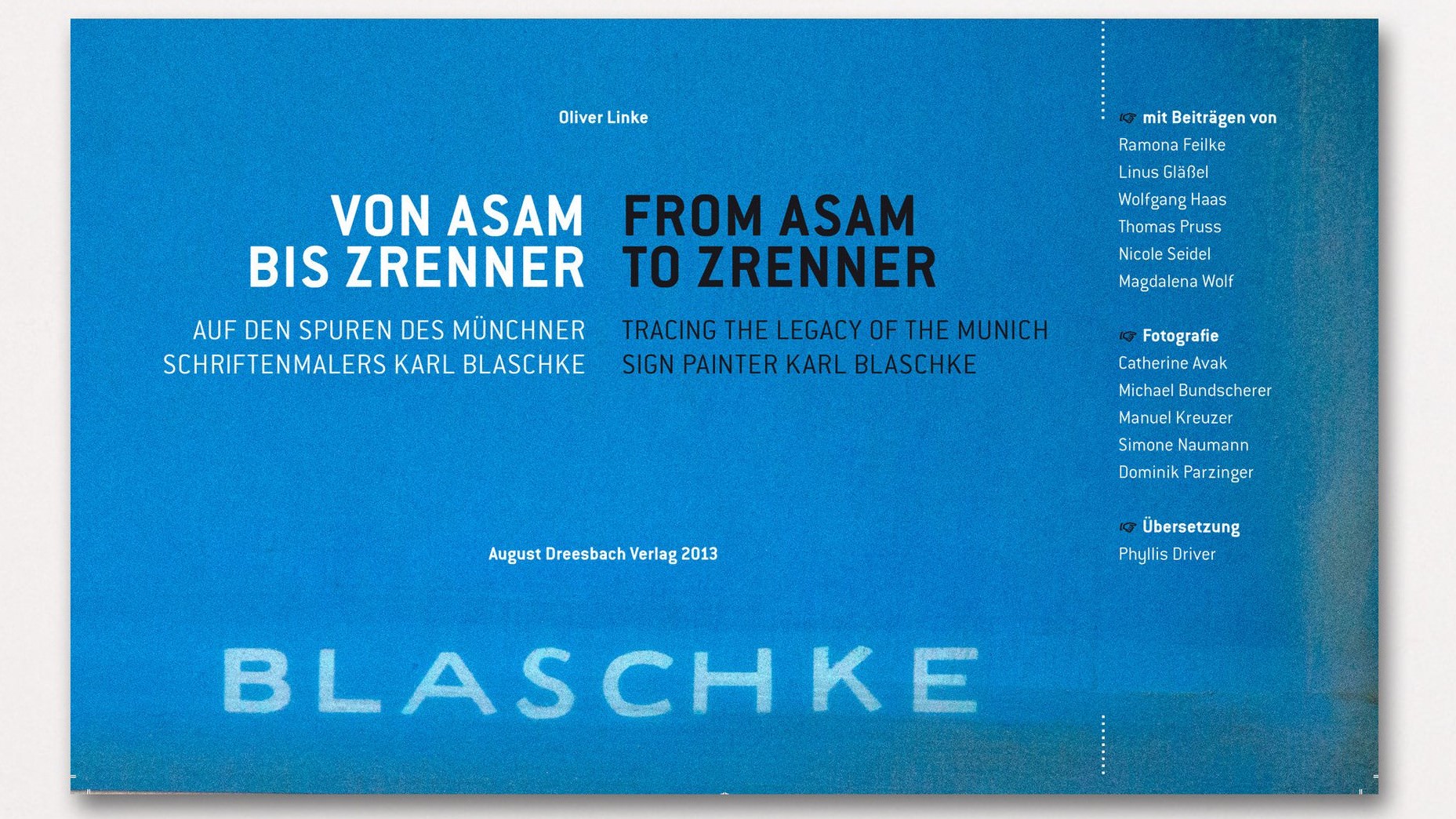 Oliver Linke - Von Asam bis Zrenner