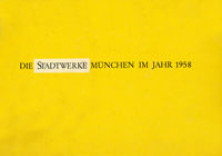 Ege Rolf - Die Stadtwerke München Im Jahr 1958