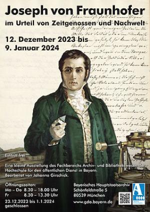  - Joseph von Fraunhofer im Urteil von Zeitgenossen und Nachwelt